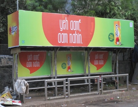 How to Book Bus Queue Shelter Hoardings Advertising Wadala West Bus Stop in Mumbai, Maharashtra 